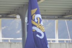 県岐商の応援団旗